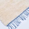 1-Camomille-Frange-Bleu-zarbia-tapis-Descente-de-lit-Rug-carpet-laine-sheep-wool-artisanat-artisanatex-handmade-craft-tunisie-tunisia-